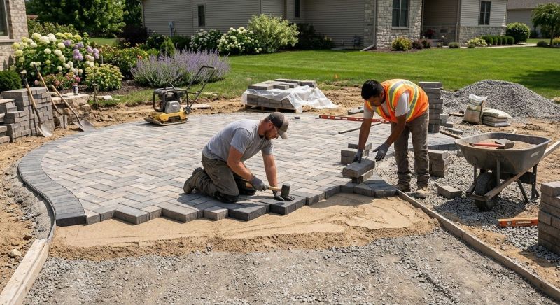 Cement Pavers Installation in Boston, MA